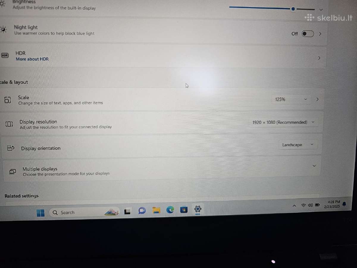 Lenovo Thinkpad T14 Gen2 I5 16gb 256ssd 14 Fhd ips - nuotraukos Nr. 14