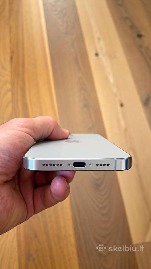 iPhone 16 Pro Max 256 GB, sidabrinis, garantija - nuotraukos Nr. 6