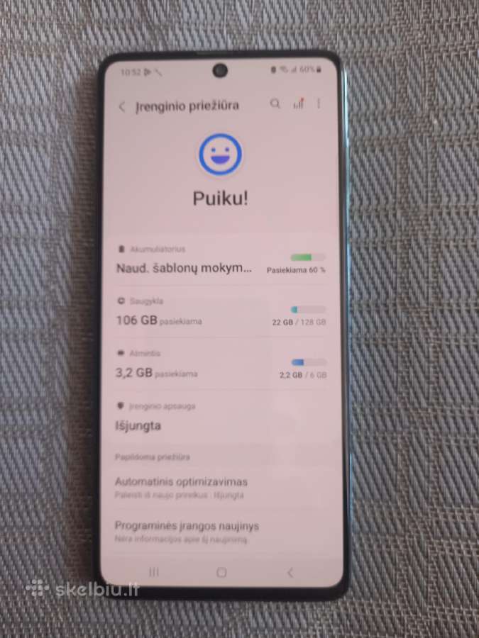 Samsung a 71 128gb - nuotraukos Nr. 6