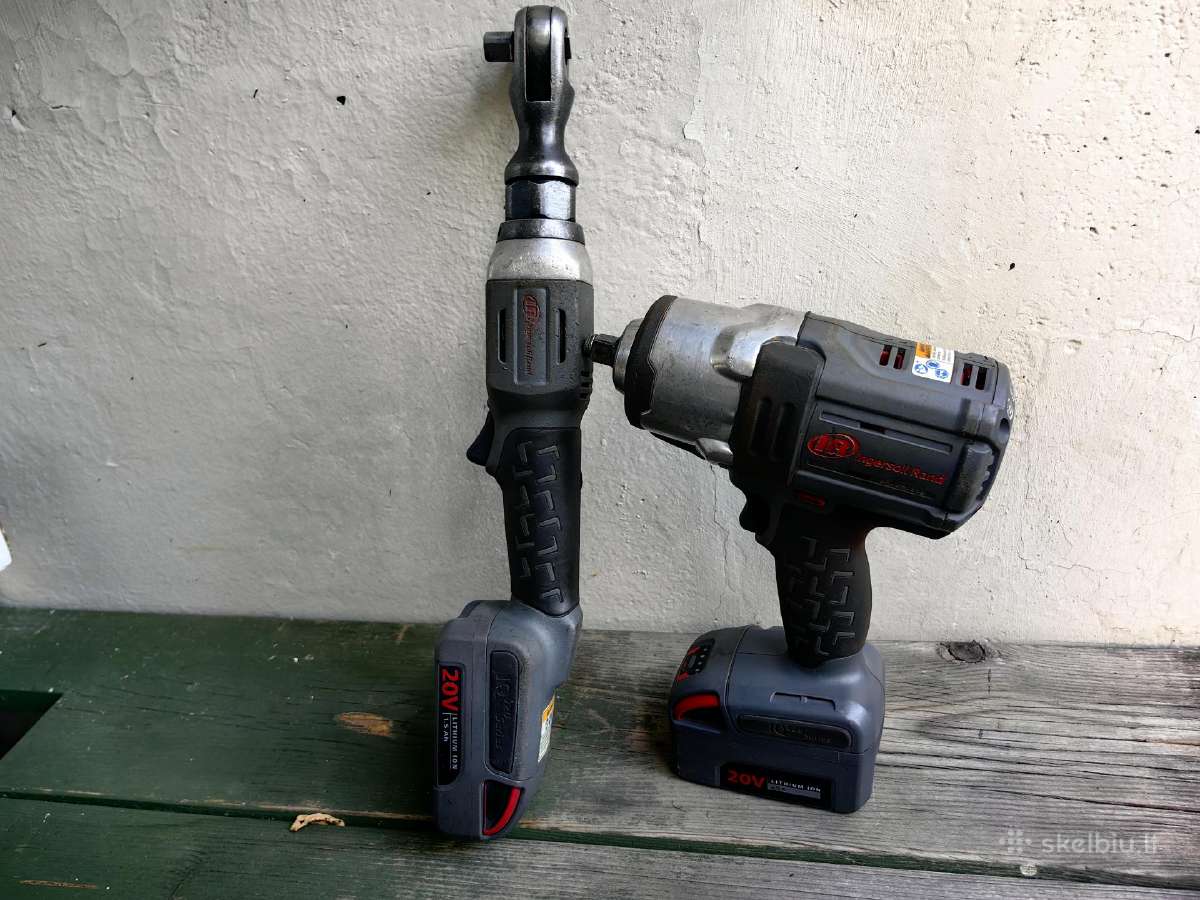 Ingersoll Rand 20v veržliasukių komplektas - nuotraukos Nr. 2