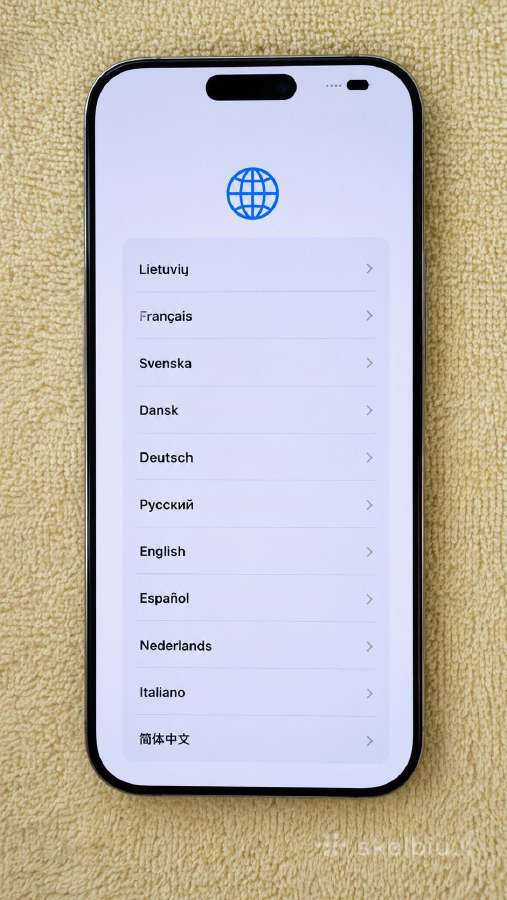 iPhone 16 Pro Max 256 GB, sidabrinis, garantija - nuotraukos Nr. 4