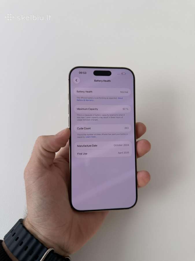iPhone 16 Pro Max 256 - nuotraukos Nr. 2