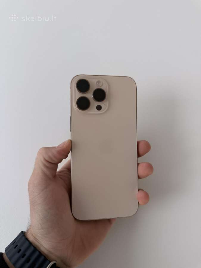 iPhone 16 Pro Max 256 - nuotraukos Nr. 3