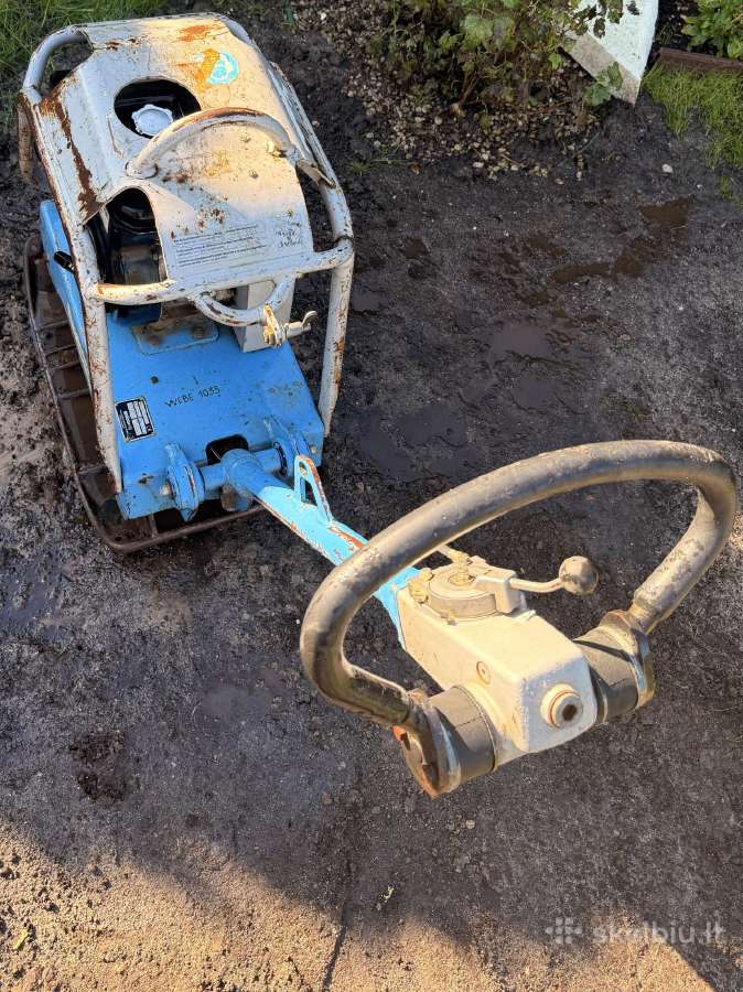 Parduodu vibroplokštę Webermt Cr 3 R, 6,3kw, 176kg - nuotraukos Nr. 3