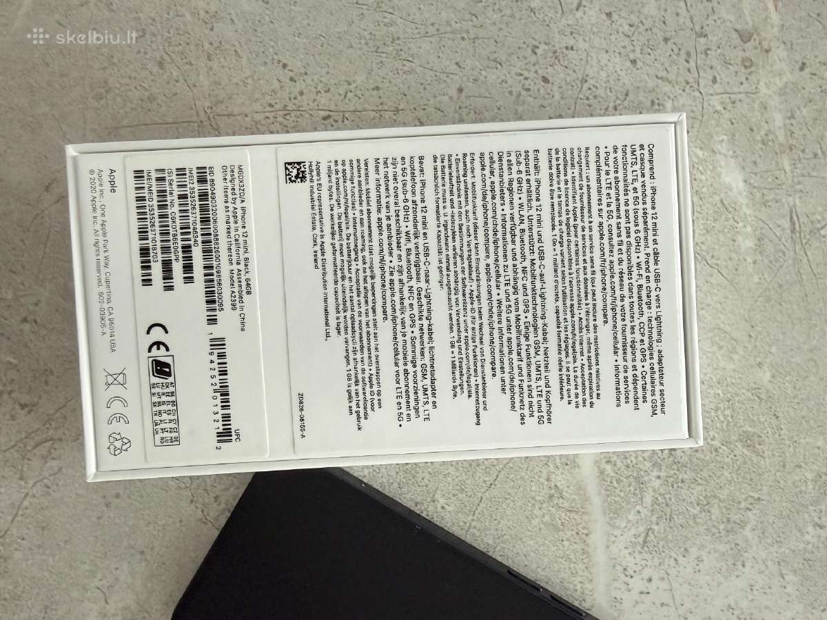 iPhone 12 mini 64gb - nuotraukos Nr. 2