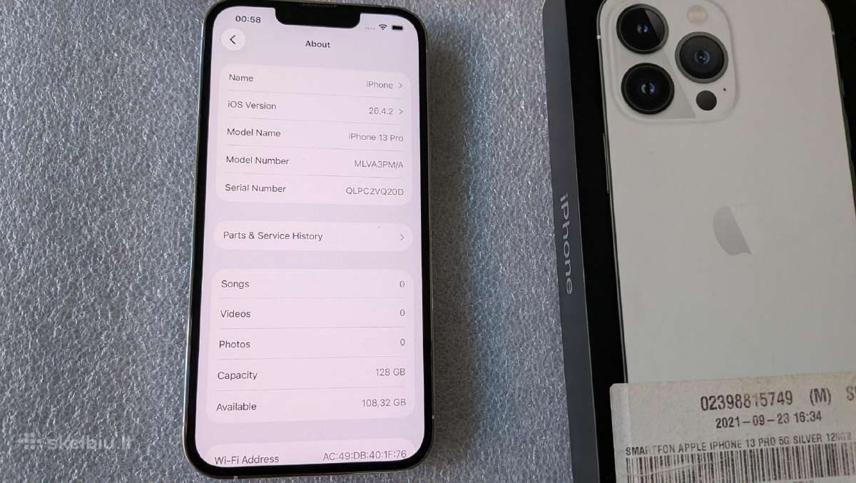 iPhone 13 Pro - nuotraukos Nr. 7