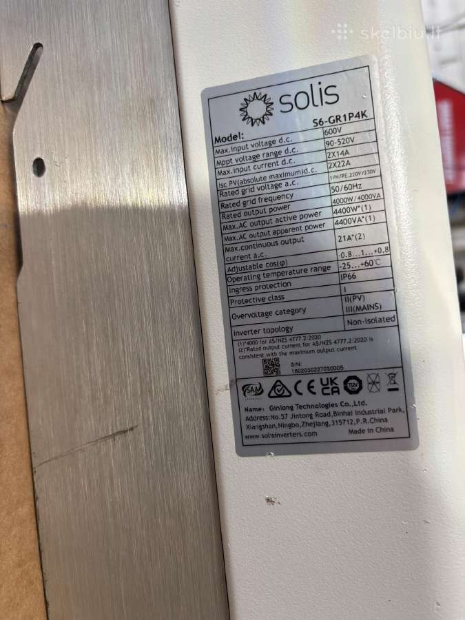 Inverteris 5kw - nuotraukos Nr. 2