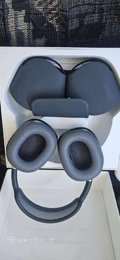 Pora kartu naudotas apple airpods max 2, juodos - nuotraukos Nr. 3