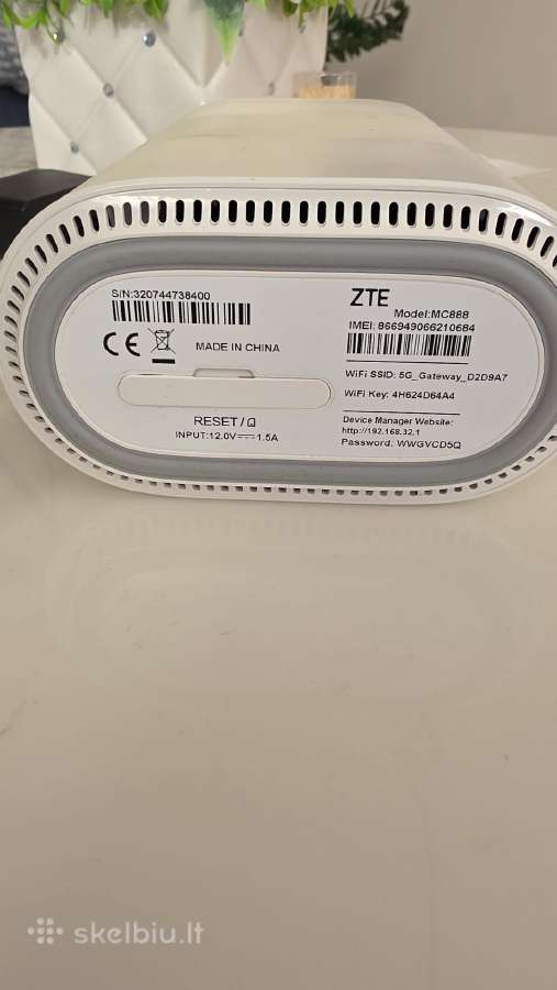 Zte modemas Mc888, 5G - nuotraukos Nr. 2