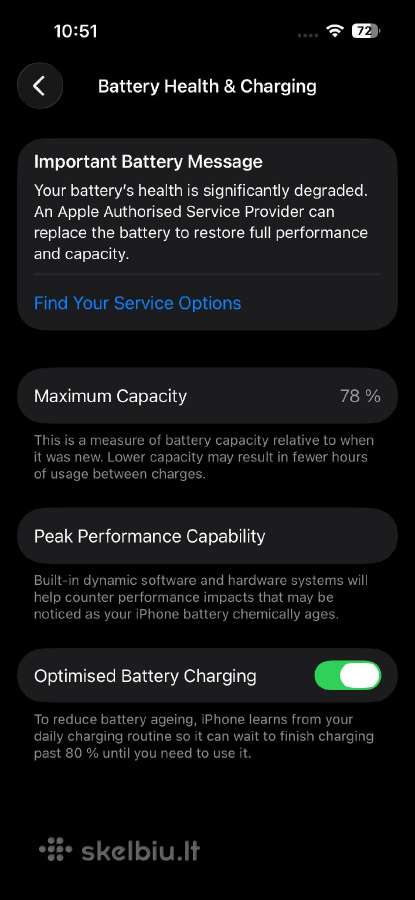 iPhone 14 pro 128 GB - nuotraukos Nr. 5