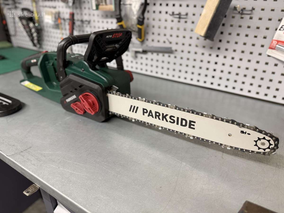 Parkside Pksa 40-li A1 Grandininis pjūklas 70eur - nuotraukos Nr. 4