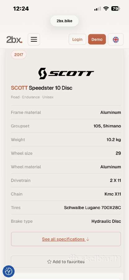 Scott speedster 10 - nuotraukos Nr. 8