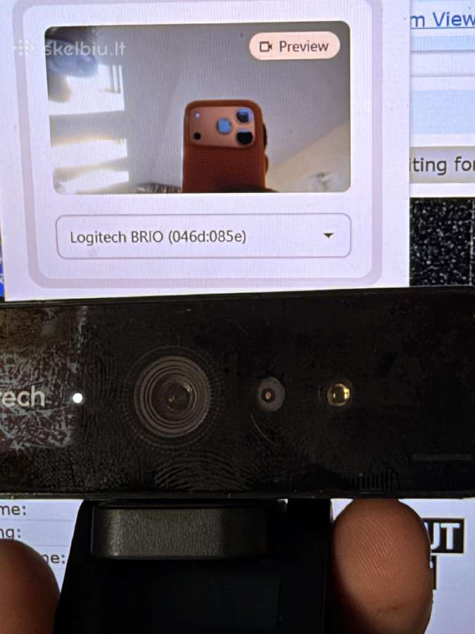Logitech Brio 4k webcam - nuotraukos Nr. 5