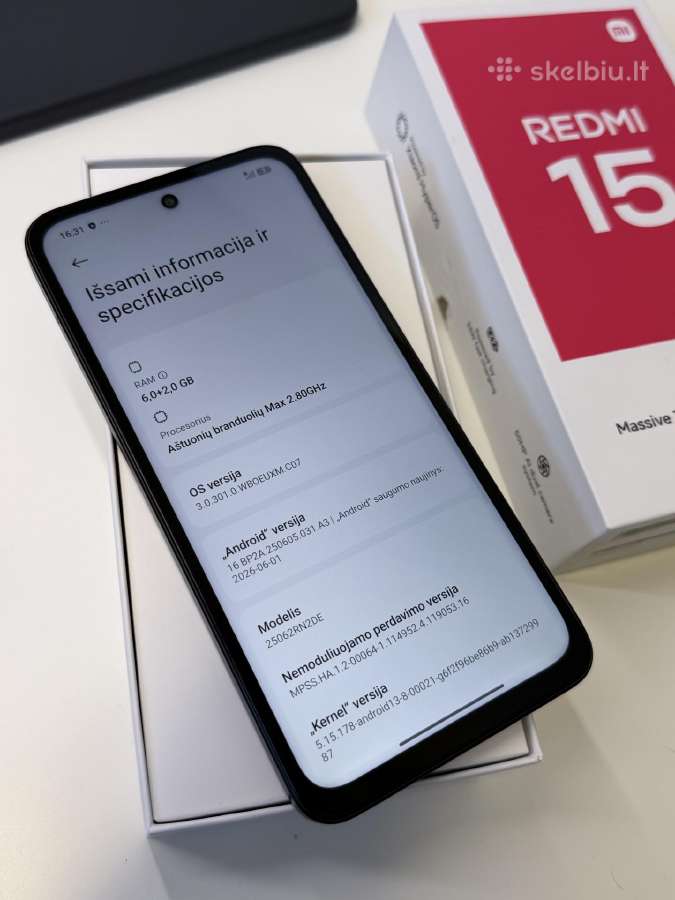 Xiaomi Redmi Note 15 - nuotraukos Nr. 5