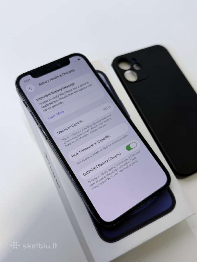 iPhone 12 Mini 128 GB - 100% - nuotraukos Nr. 3