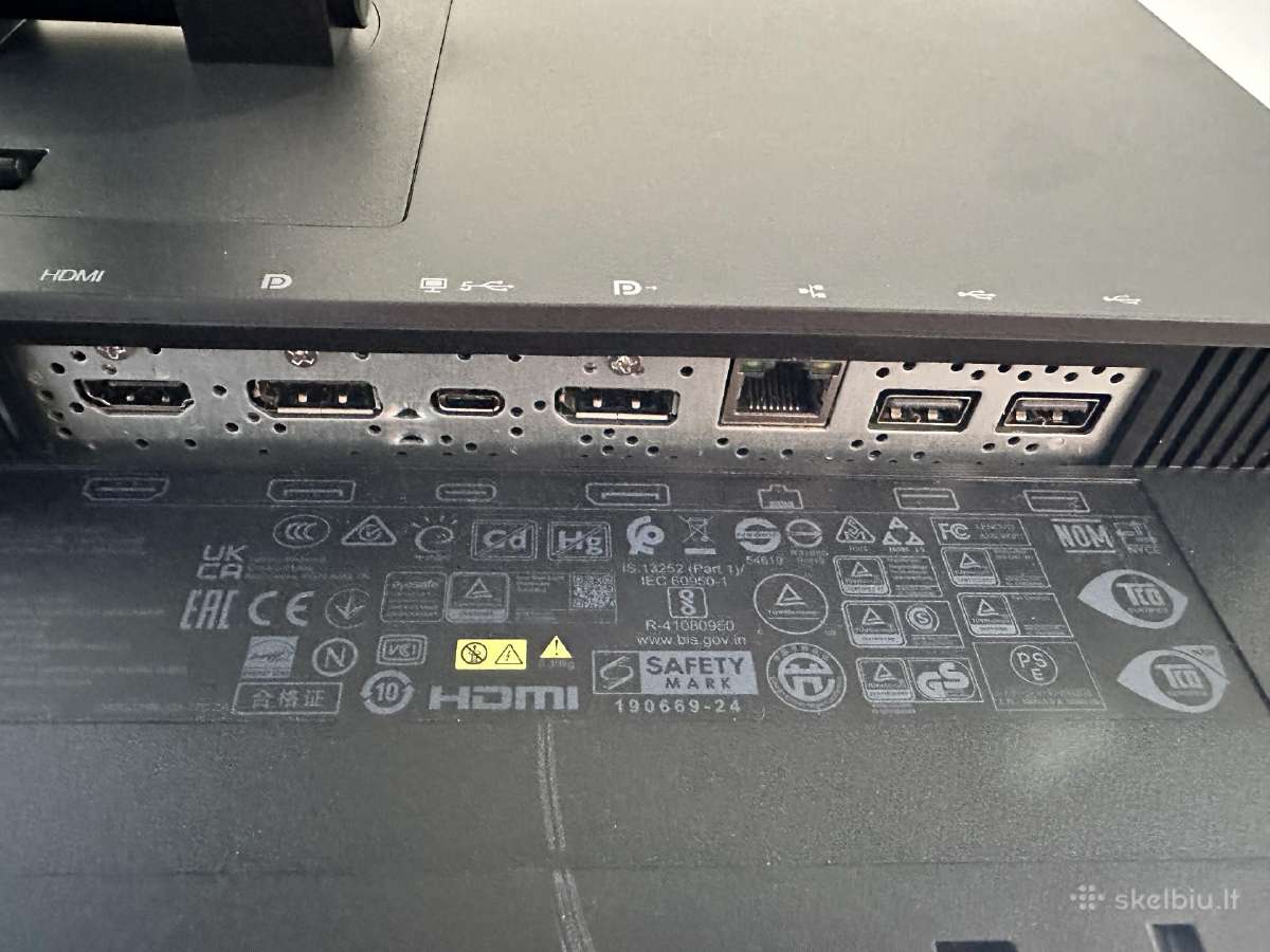 Lenovo 24" P24h-2l su Kvm - nuotraukos Nr. 3