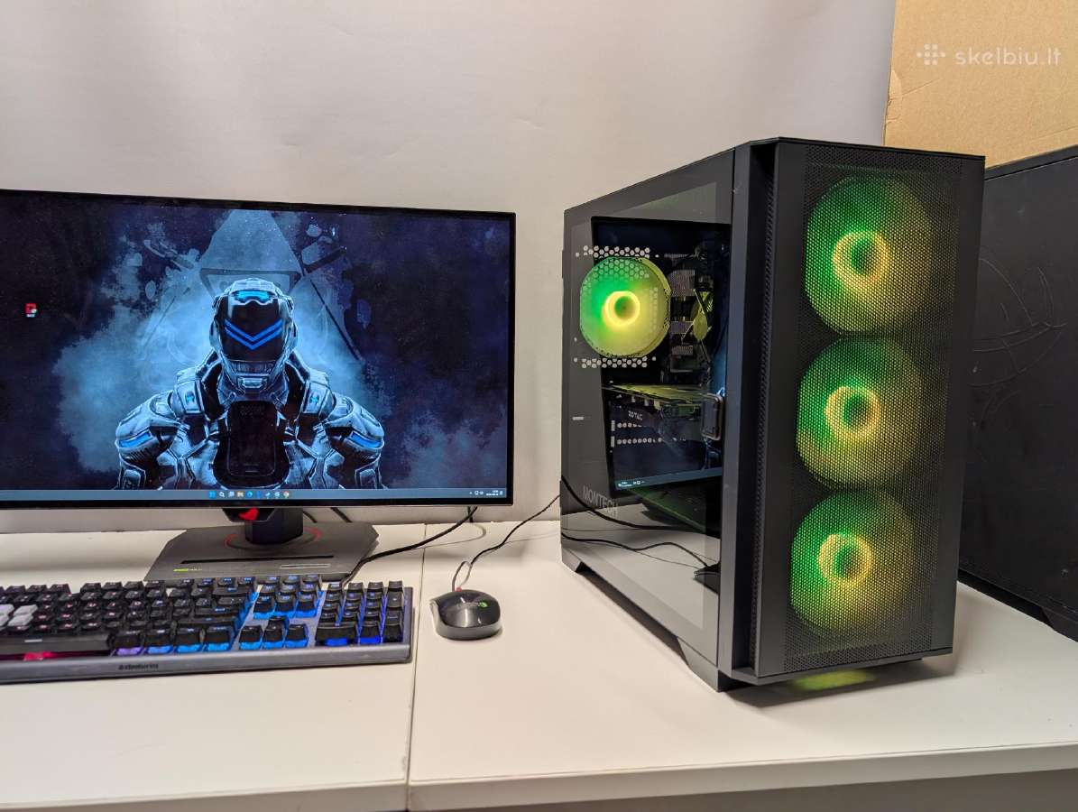Pilnas komplektas žaidimų-mokslų Pc I5,12gb,1060 - nuotraukos Nr. 2