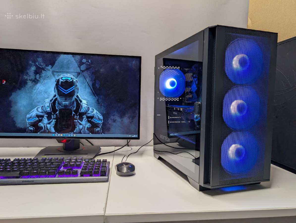 Pilnas komplektas žaidimų-mokslų Pc I5,12gb,1060 - nuotraukos Nr. 6