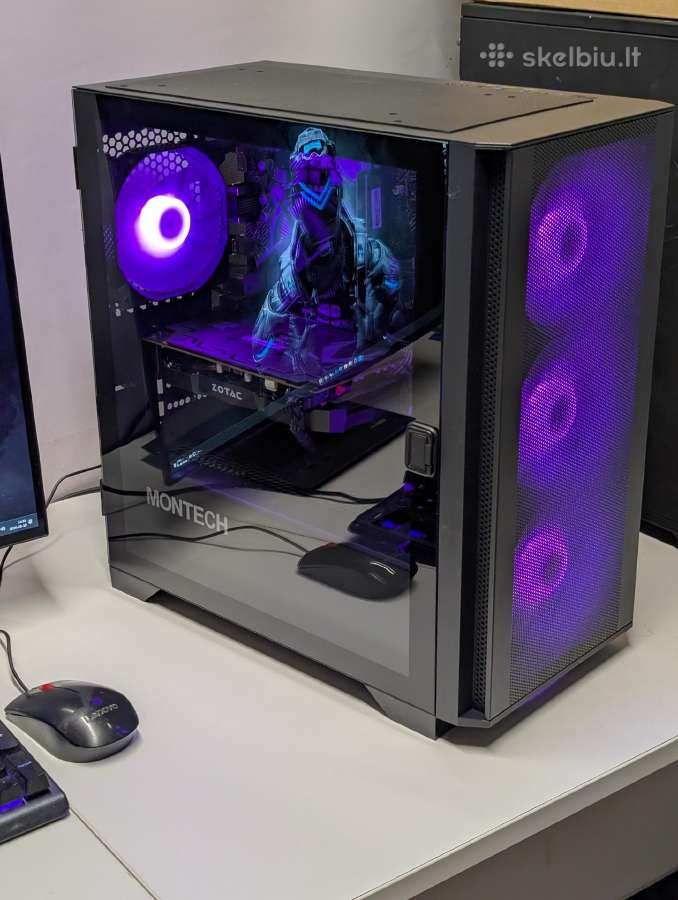 Pilnas komplektas žaidimų-mokslų Pc I5,12gb,1060 - nuotraukos Nr. 8