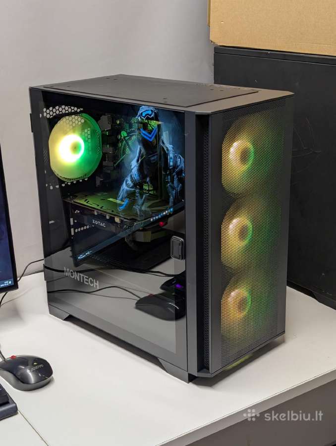 Pilnas komplektas žaidimų-mokslų Pc I5,12gb,1060 - nuotraukos Nr. 10