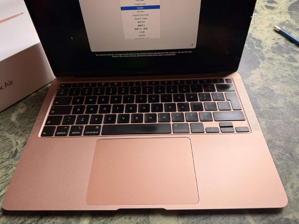 Parduodamas puikios būklės „MacBook Air“ 2020 - nuotraukos Nr. 3