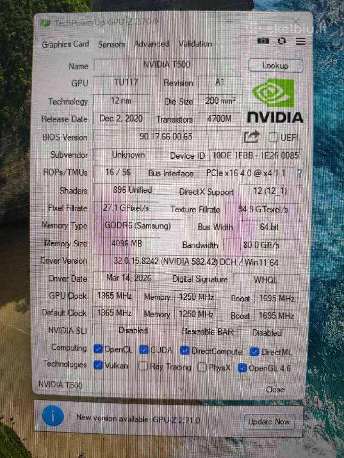 15.6 Fhd Ips i7-1165g7 32gb 512gb T500 4gb 10% - nuotraukos Nr. 6