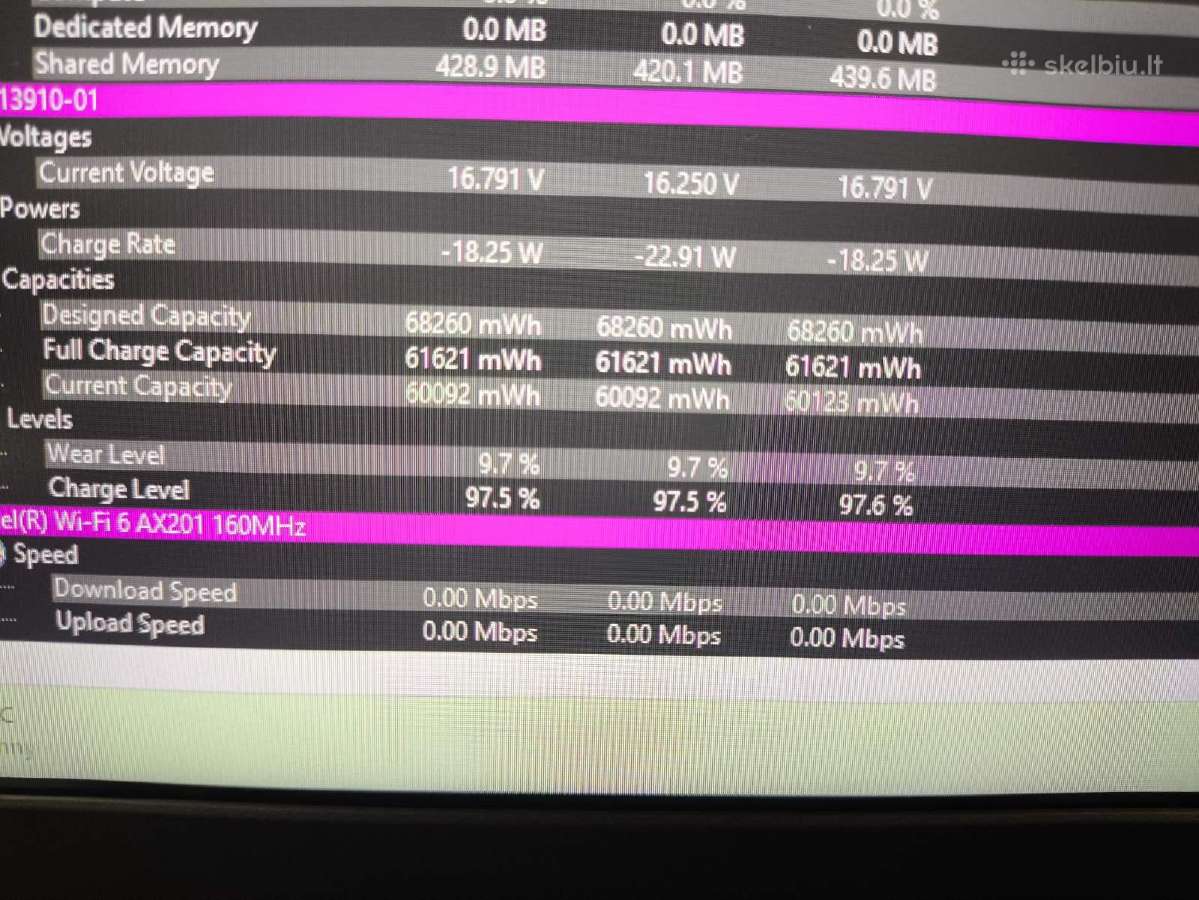15.6 Fhd Ips i7-1165g7 32gb 512gb T500 4gb 10% - nuotraukos Nr. 7