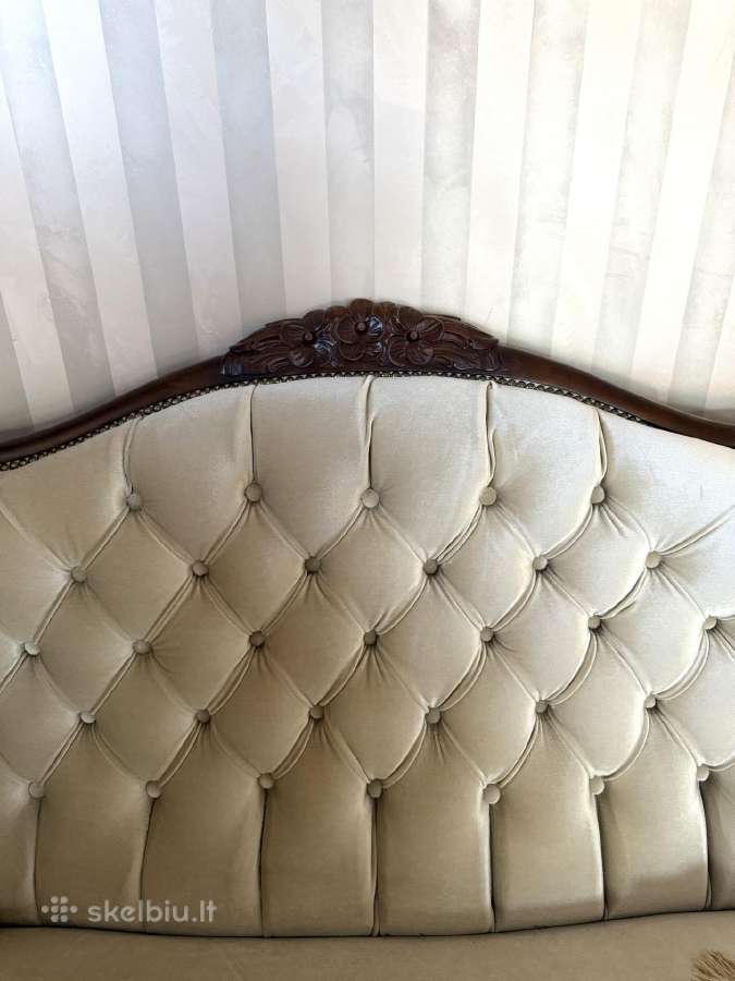 Vintažinio stiliaus klasikinė sofa - nuotraukos Nr. 2