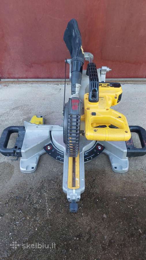 Akumuliatorinės skersinio pjovimo staklės Dewalt - nuotraukos Nr. 4