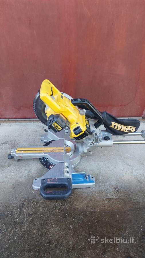 Akumuliatorinės skersinio pjovimo staklės Dewalt - nuotraukos Nr. 2