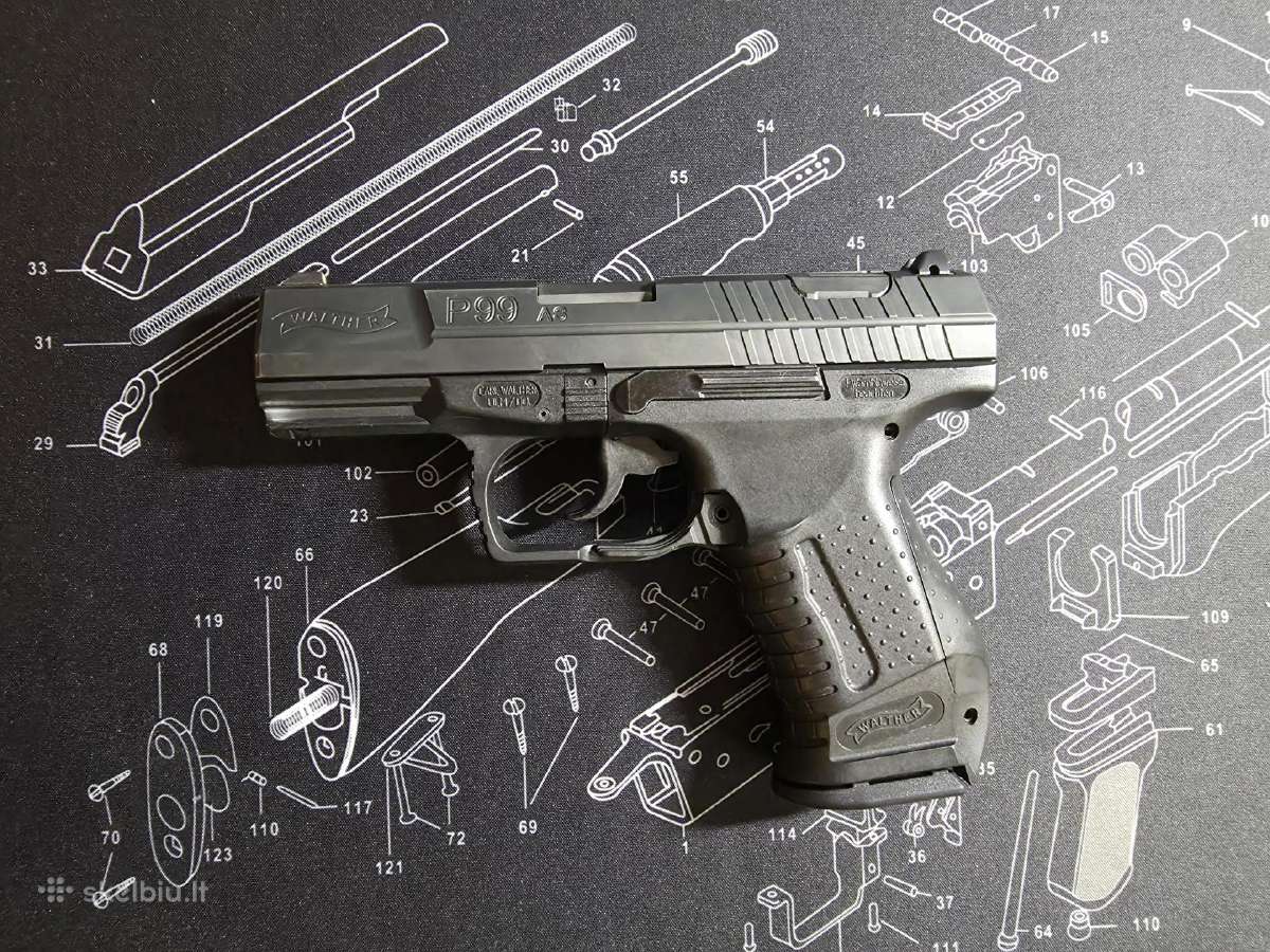 Walther P99 As (9x19 mm) - nuotraukos Nr. 4