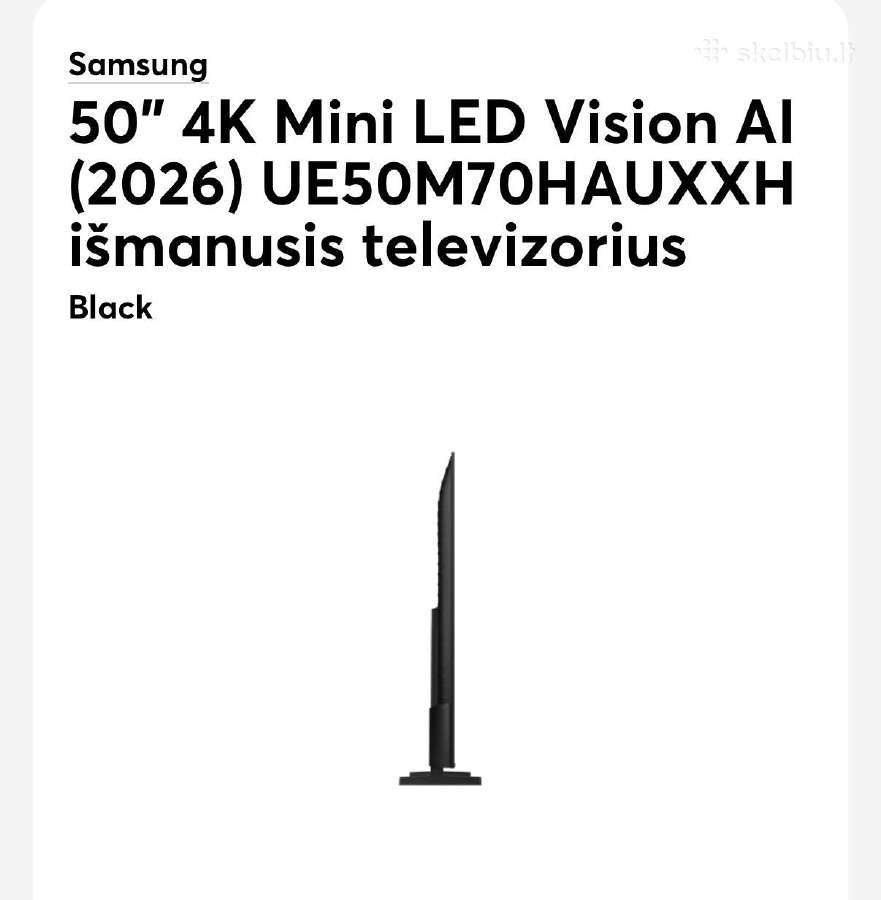 Samsung televizorius su Ia - nuotraukos Nr. 3