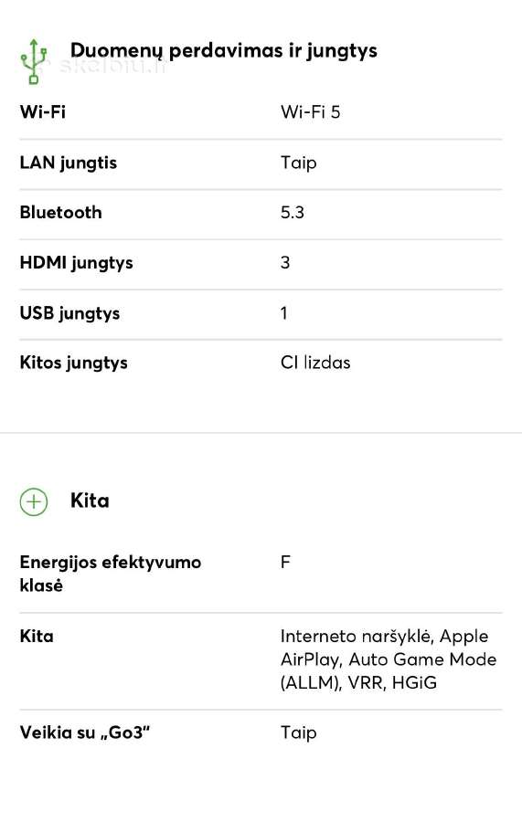 Samsung televizorius su Ia - nuotraukos Nr. 4