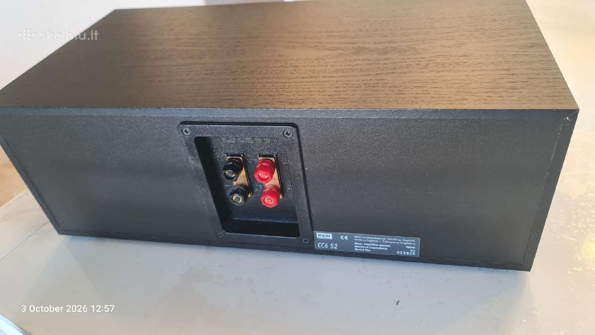 Bowers Wilkins centrinė kolonėlė cc6 s2 - nuotraukos Nr. 5