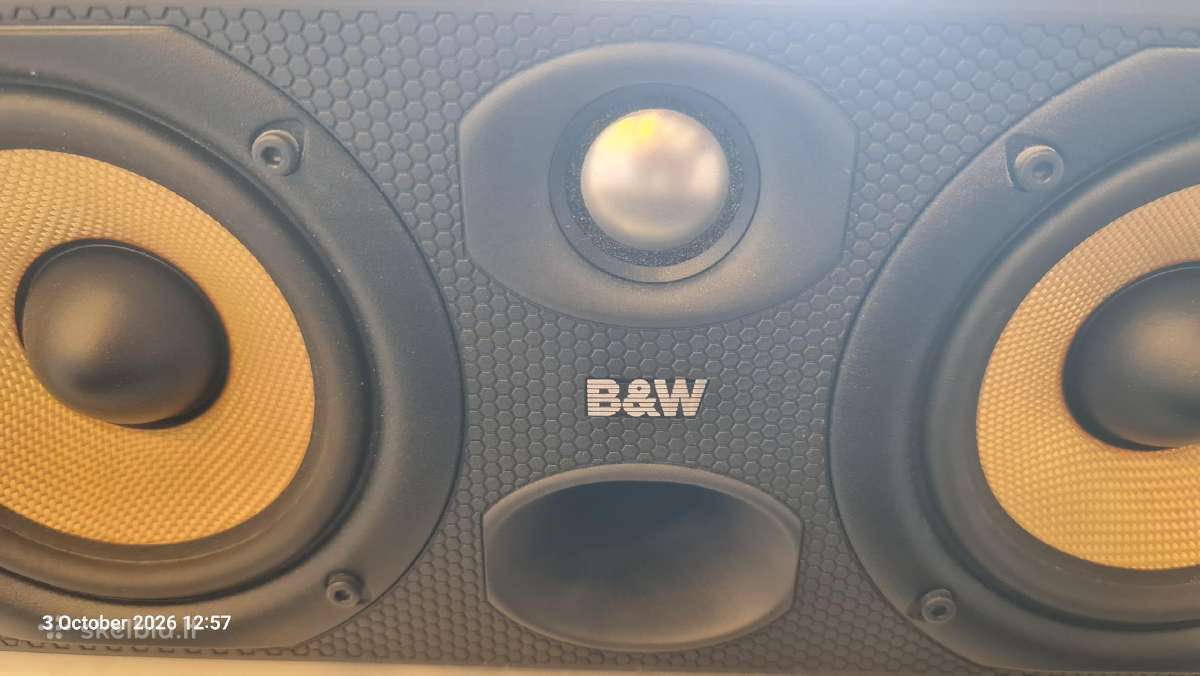 Bowers Wilkins centrinė kolonėlė cc6 s2 - nuotraukos Nr. 9