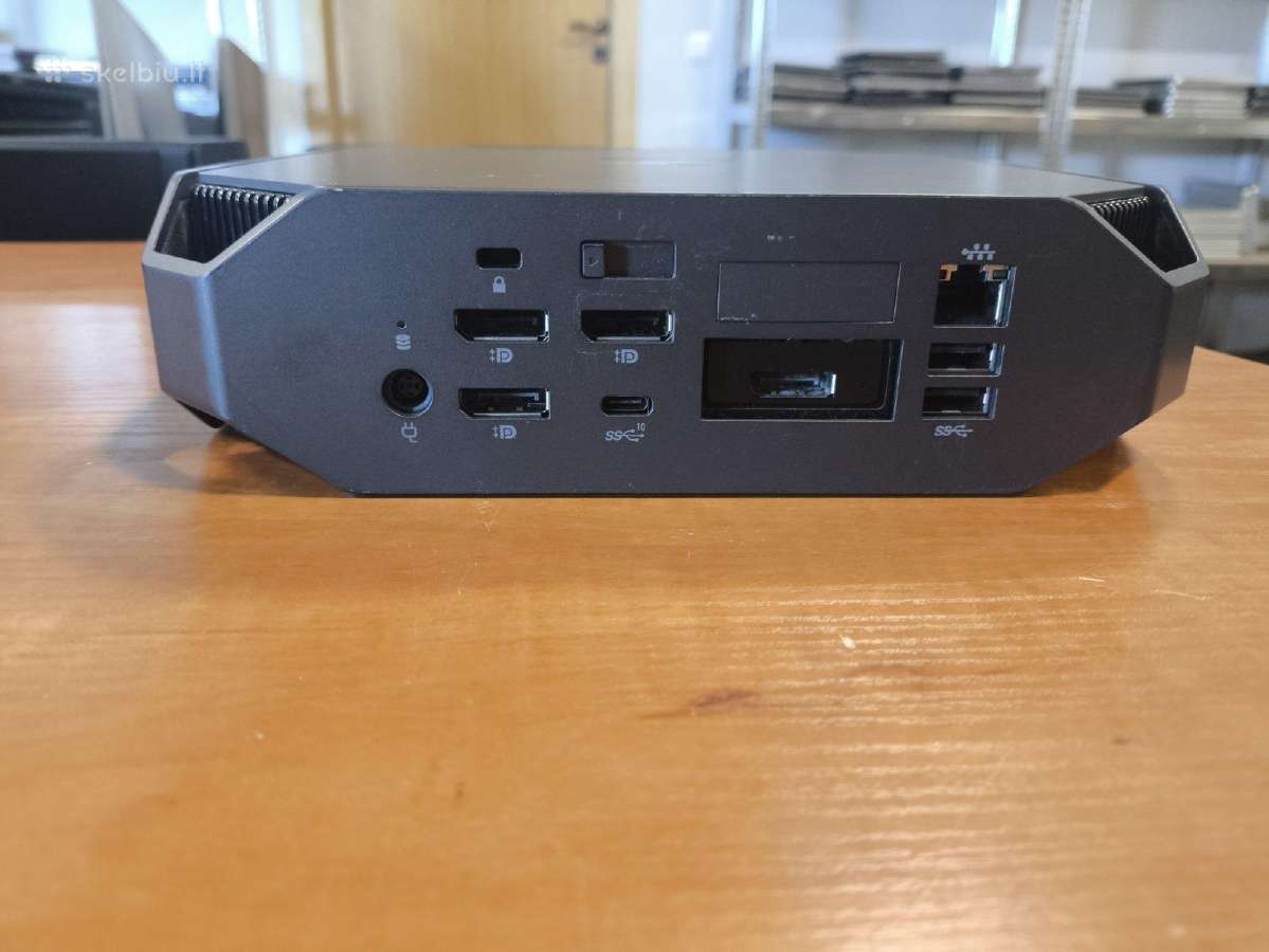 Hp Z2 G4 Mini Pc i5-8500 32gb 1tb Quadro P600 - nuotraukos Nr. 2