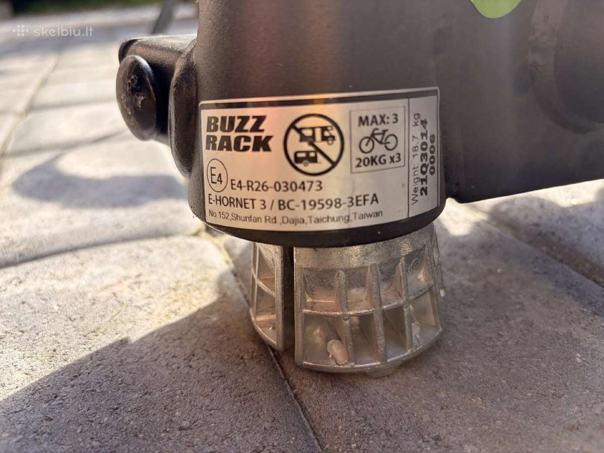 Buzzrack E-hornet 3 - nuotraukos Nr. 4