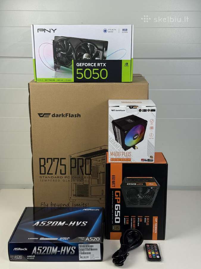 Naujas! Stacionarus Žaidimų Pc Rtx 50 Ryzen 5 - nuotraukos Nr. 18