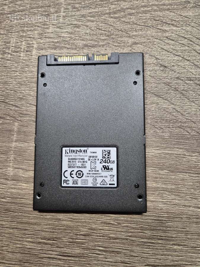 Kingston sata SSD 240gb - nuotraukos Nr. 2