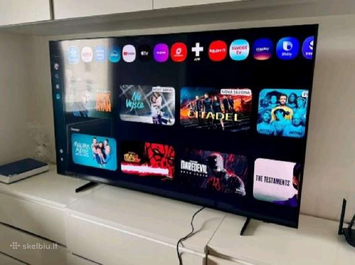 Samsung smart TV 4k - nuotraukos Nr. 2