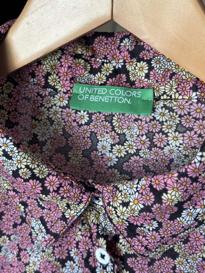 United Colors of Benetton gėlėti marškiniai 42 - nuotraukos Nr. 5