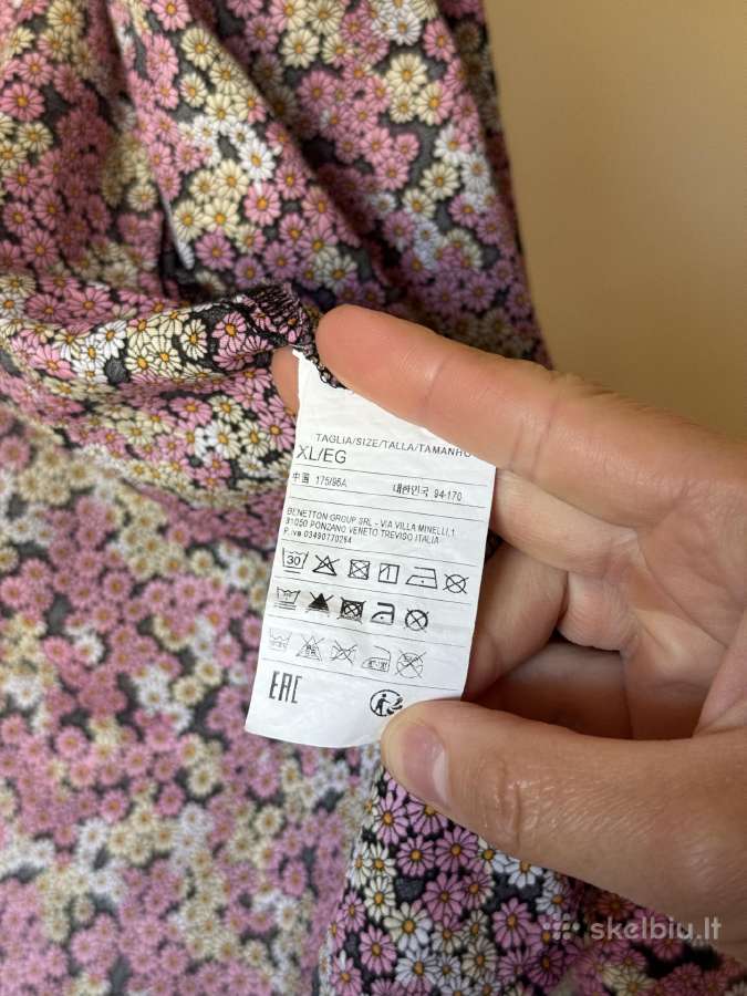 United Colors of Benetton gėlėti marškiniai 42 - nuotraukos Nr. 16