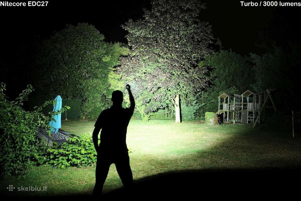 Už puse kainos naujas Nitecore galingas žibintuvas - nuotraukos Nr. 7