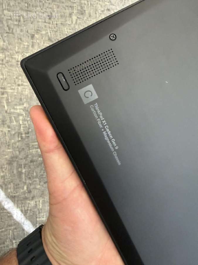Lenovo Thinkpad X1 Carbon Gen9 i7/16ram/1tb - nuotraukos Nr. 5