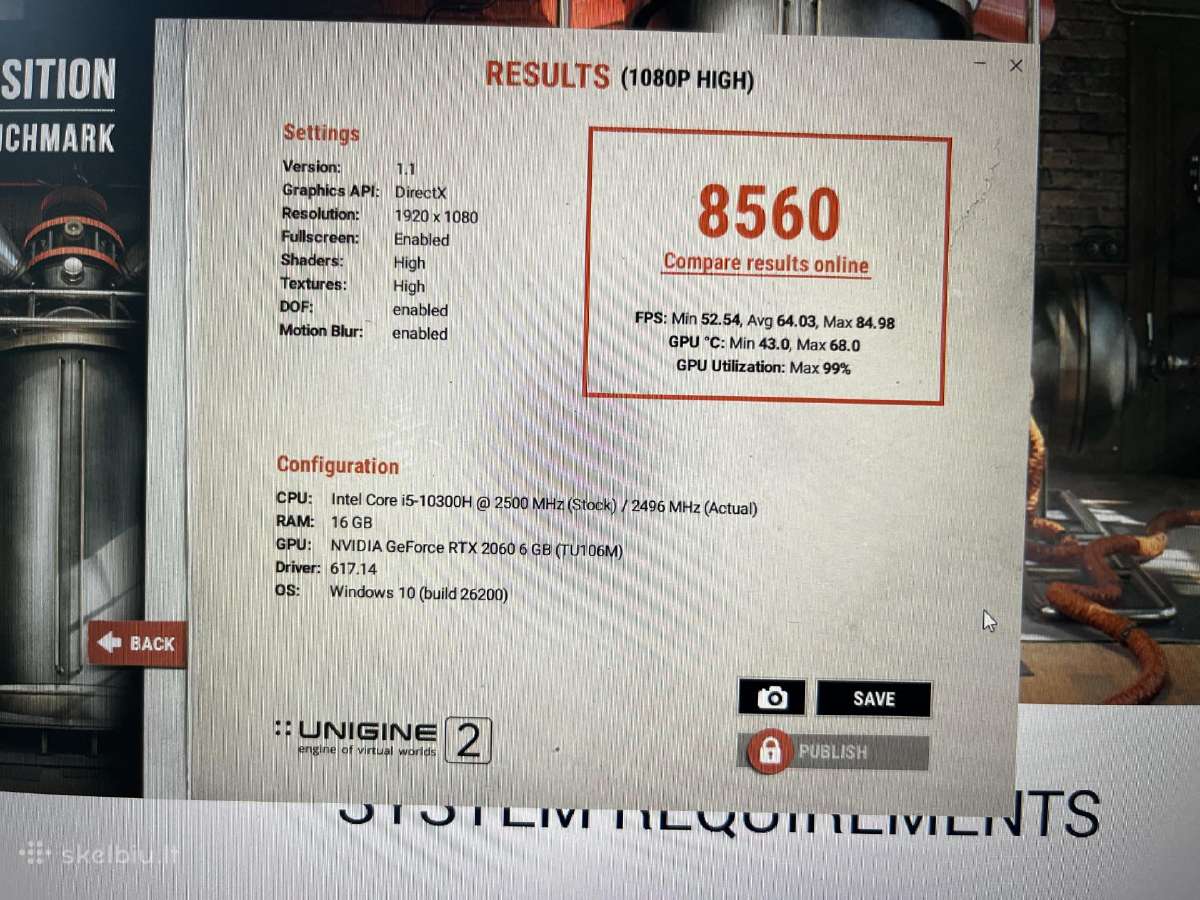 Lenovo legion 5 Rtx 2060 - nuotraukos Nr. 12