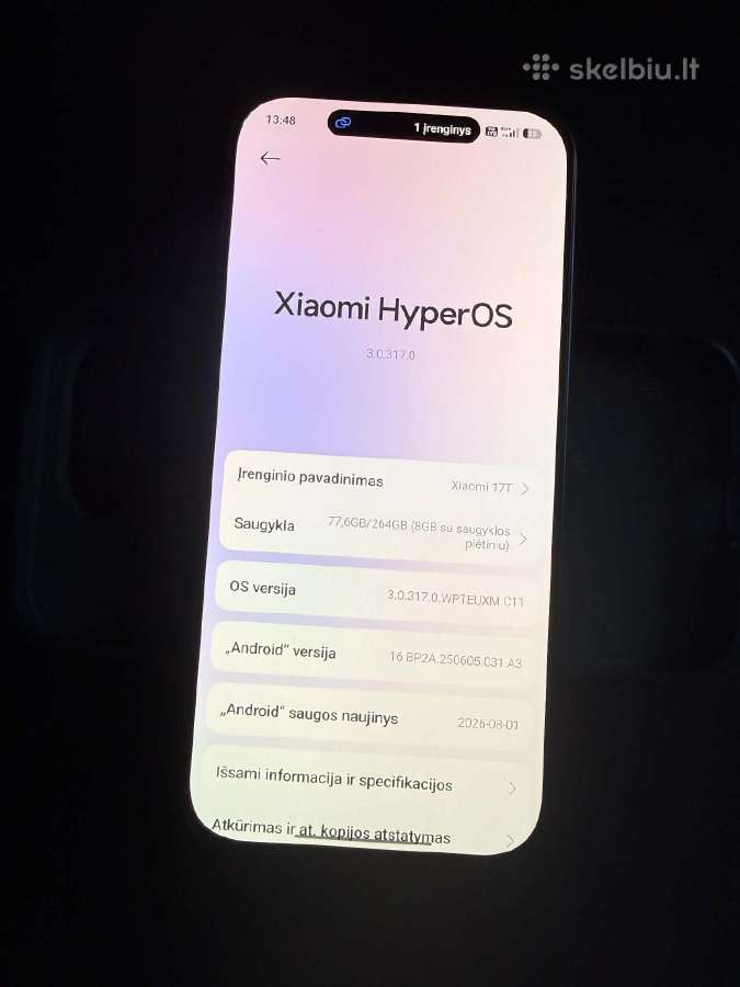 Xiaomi 17t - nuotraukos Nr. 2
