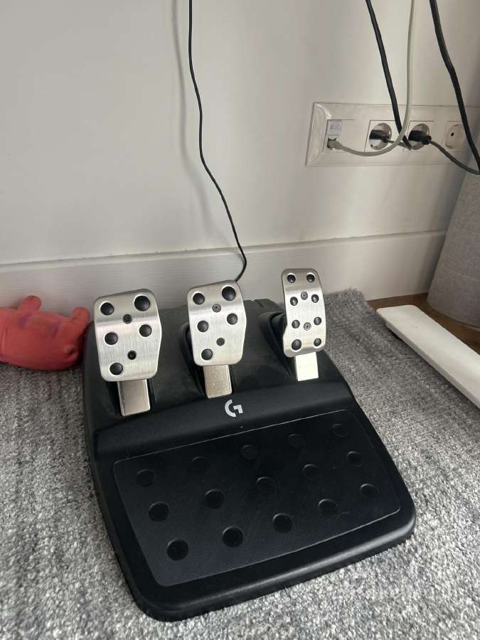 Logitech vairas su shifteriu ir e brake - nuotraukos Nr. 3