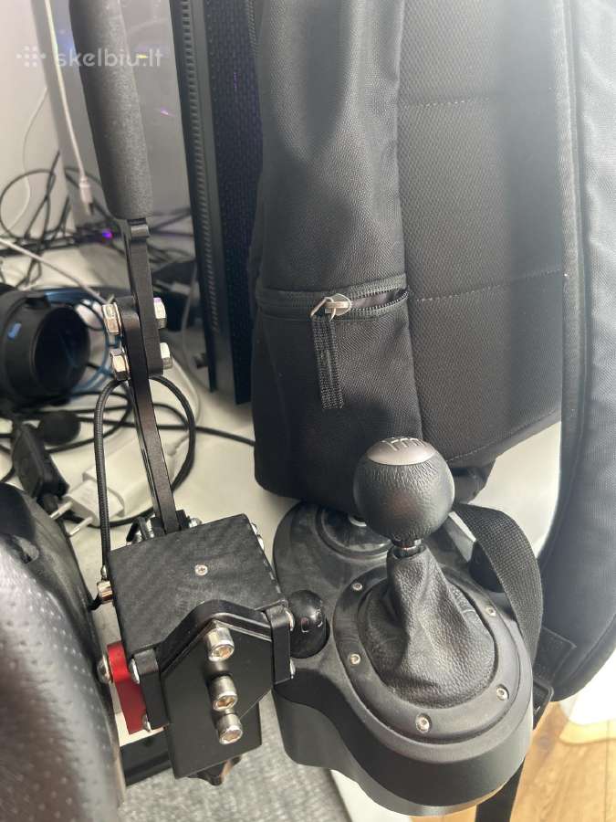Logitech vairas su shifteriu ir e brake - nuotraukos Nr. 4
