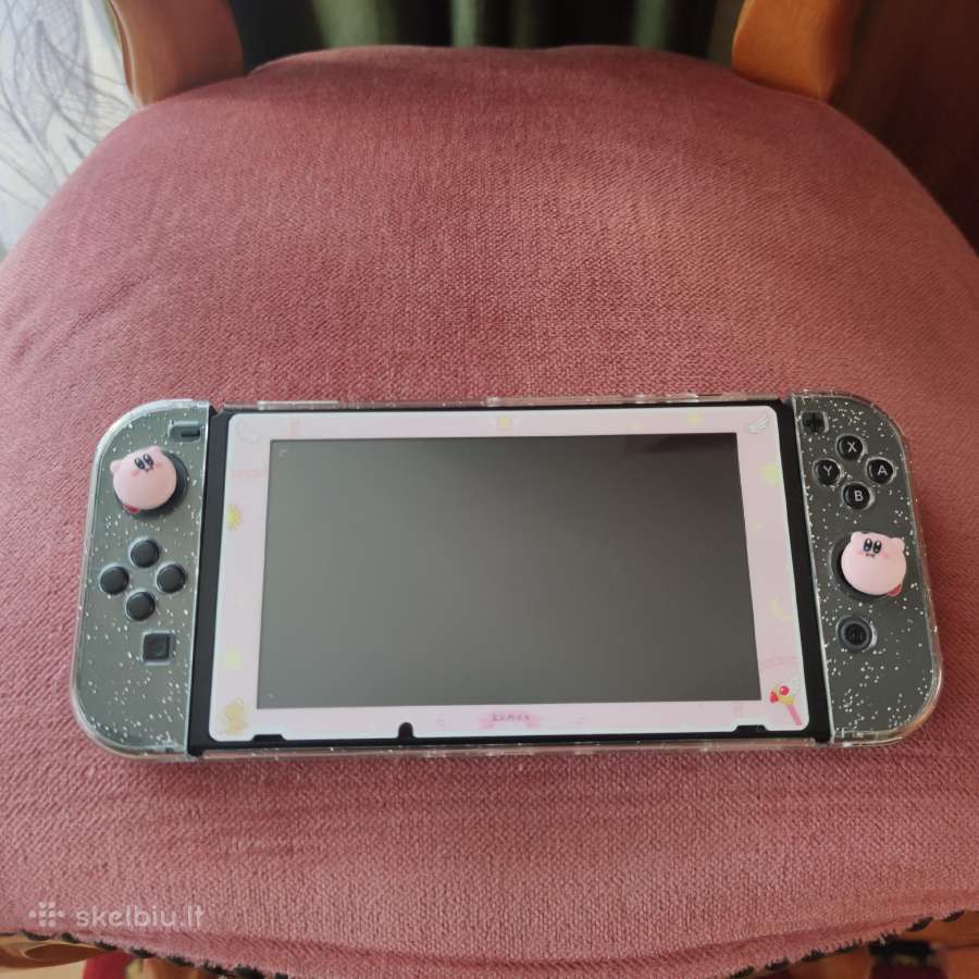 Nintendo Switch V2 32gb + žaidimas + dėklas - nuotraukos Nr. 2
