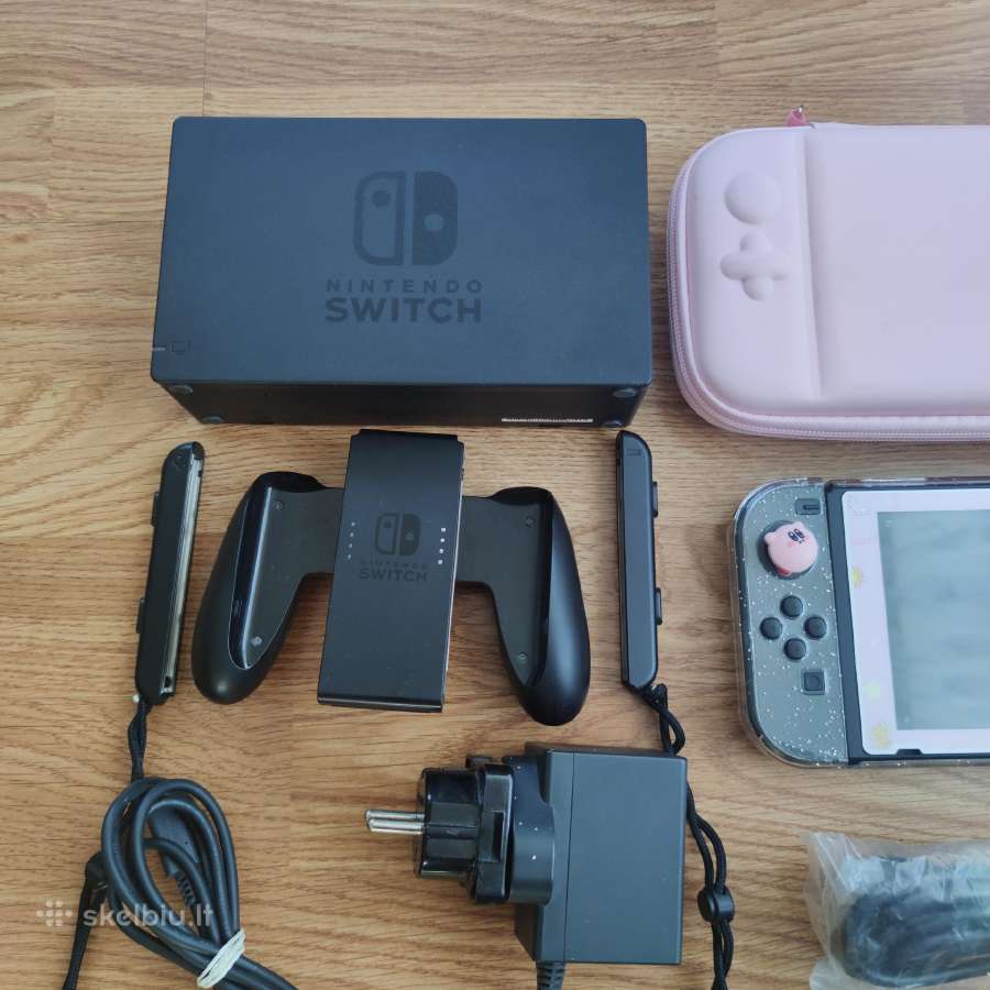 Nintendo Switch V2 32gb + žaidimas + dėklas - nuotraukos Nr. 9